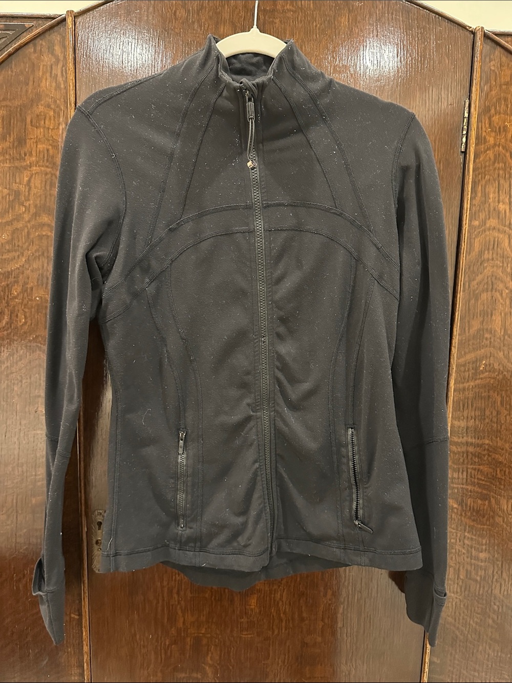 lululemon athletica Black Full-Zip Utility Jacket